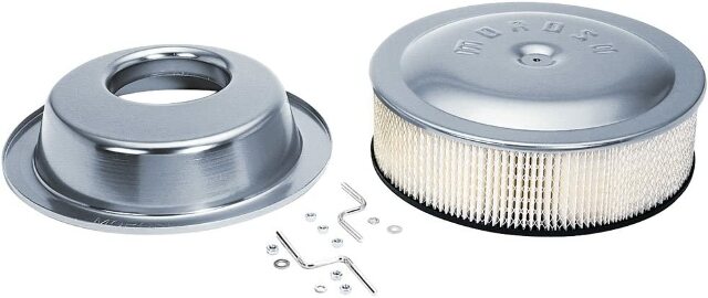 Moroso 65928 A/C,14In. X 4 In,Offset,Flat, Cl, Pc