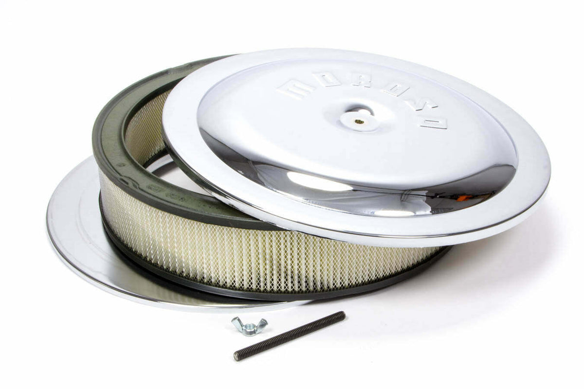 Moroso 65945 A/C,14In. X 3 In,4500/K-Demon,Chr