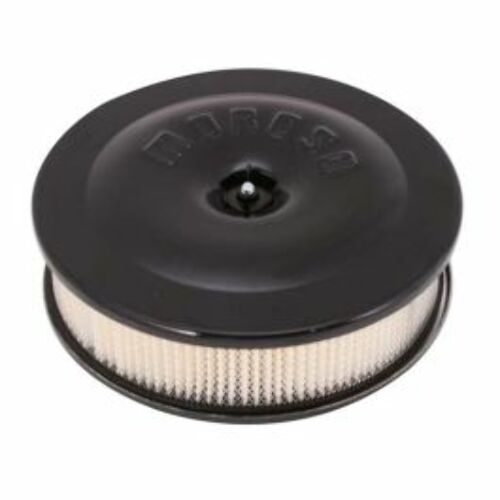 Moroso 66303 A/C, 8-1/2 Inch, Black Powder Coat, Alum.