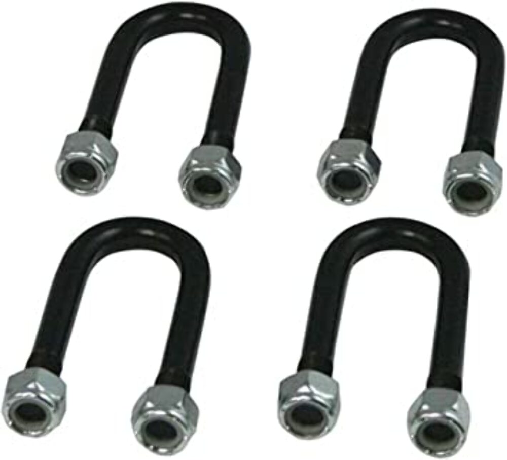 Moroso 67300 Stud Girdle U-Bolt Assembly (For Chevy V8, 4pk)