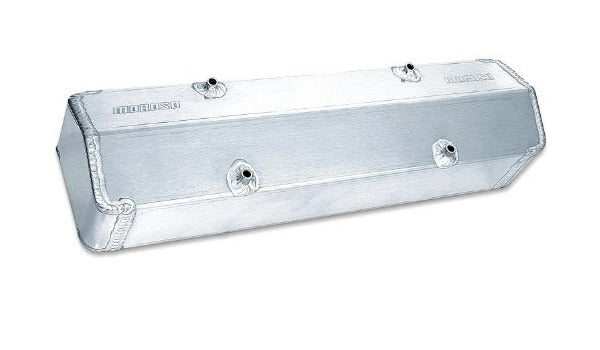 Moroso 68335 Fabricated-Aluminum Rigid Rail Valve Cover (SBC standard bolt pattern, 4 Tall)