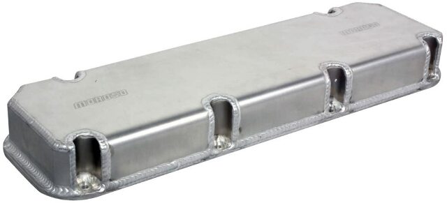 Moroso 68348 Fabricated Aluminum Billet Rail Covers (Ford 429-460, 2.5 Tall)