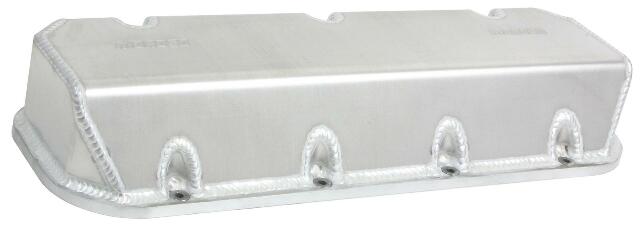 Moroso 68350 Fabricated Aluminum Billet Rail Valve Cover (BBC/Symmetrical-Port Bowtie, Tall)