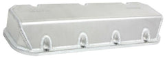 Moroso 68350 Fabricated Aluminum Billet Rail Valve Cover (BBC/Symmetrical-Port Bowtie, Tall)