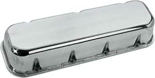 Moroso 68425 Polished Cast-Aluminum Valve Cover (BBC, Tall)