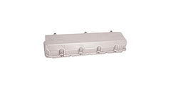 Moroso 68455 Fabricated Aluminum Billet Rail Valve Cover (BBC-Brodix or Sonny 14.5, 3 Tall)