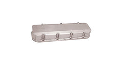 Moroso 68458 Fabricated Aluminum Billet Rail Valve Cover (BBC w/GM Bolt Pattern, 3 Tall)