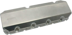 Moroso 68463 Fabricated Aluminum Billet Rail Valve Cover (BBC-Dart Big Chief II, 3 Tall)
