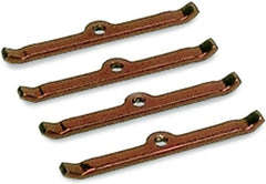 Moroso 68510 Chrome-Plated Steel Valve Cover Hold Down Tabs (SBC)