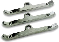 Moroso 68512 Chrome Steel Valve Cover Hold Down Tabs (Chrysler 273-360)