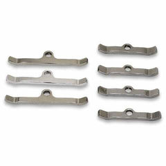 Moroso 68516 Chrome-Plated Steel Valve Cover Hold Down Tabs (BBC)