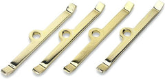 Moroso 68530 Chrome Steel Valve Cover Hold Down Tabs (Pontiac 301-455)