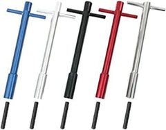 Moroso 68604 Extra Long Blue Powder-Coated Aluminum Valve Cover Wing Nuts (SBC, 4pk)