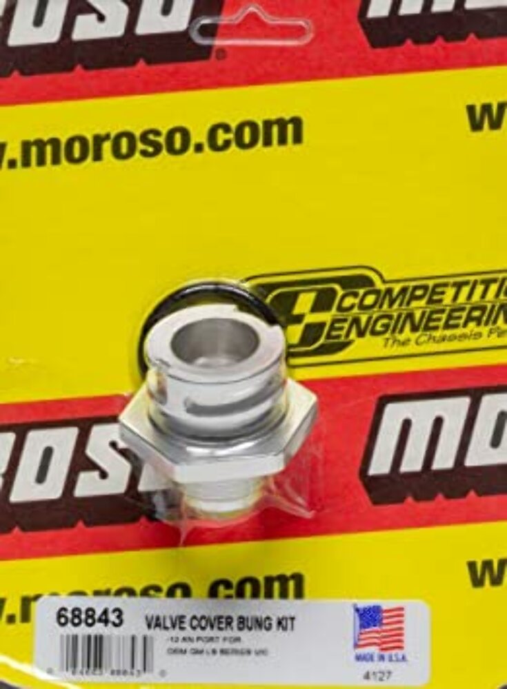 Moroso 68843 V/C -12AN Fitting Kit, Gm Double Tab V/C