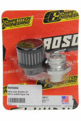 Moroso 68846 V/C Breather Kit, Oem Ls Single Tab V/C, Black