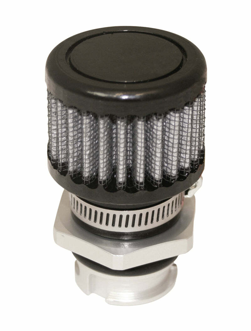 Moroso 68847 V/C Breather Kit, Oem Ls Double Tab V/C, Black