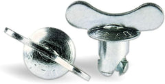 Moroso 71260 7/16 Butterfly-Head Quick Fasteners (Steel/.400-Short/10pk)