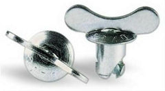 Moroso 71270 7/16 Butterfly-Head Quick Fasteners (Steel/.450-Short/10pk)