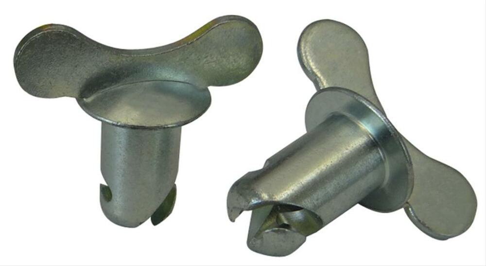 Moroso 71272 7/16 Butterfly-Head Quick Fasteners (Steel/.550-Long/10pk)