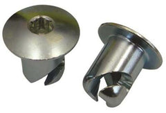 Moroso 71274 7/16 Oval-Head 3/16 Hex Drive Quick Fasteners (Steel/.400-Short/10pk)