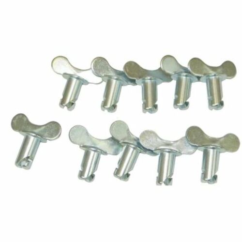 Moroso 71278 5/16 Butterfly-Head Quick Fasteners (Steel/.500-Medium/10pk)