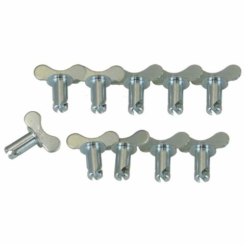 Moroso 71279 5/16 Butterfly-Head Quick Fasteners (Steel/.550-Long/10pk)