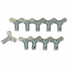 Moroso 71279 5/16 Butterfly-Head Quick Fasteners (Steel/.550-Long/10pk)