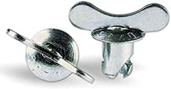 Moroso 71293 5/16 Slotted Flush-Head Quick Fasteners (Steel/.450-Short/10pk)
