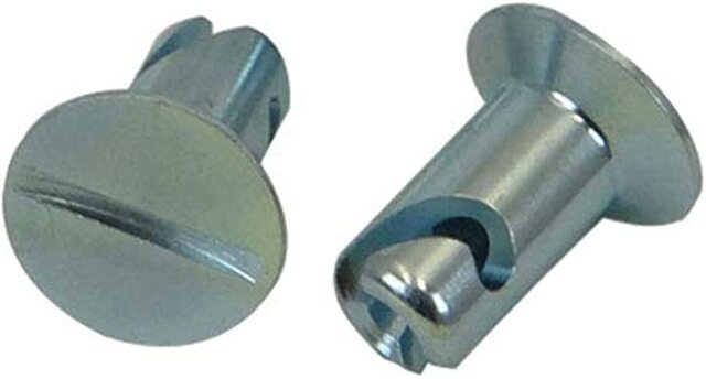 Moroso 71294 5/16 Slotted Flush-Head Quick Fasteners (Steel/.500-Medium/10pk)