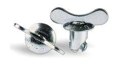 Moroso 71299 5/16 Slotted Flush-Head Quick Fasteners (Steel/.550-Long/10pk)