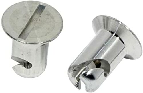 Moroso 71301 7/16 Slotted Flush-Head Quick Fasteners (Aluminum/.500-Medium/10pk)