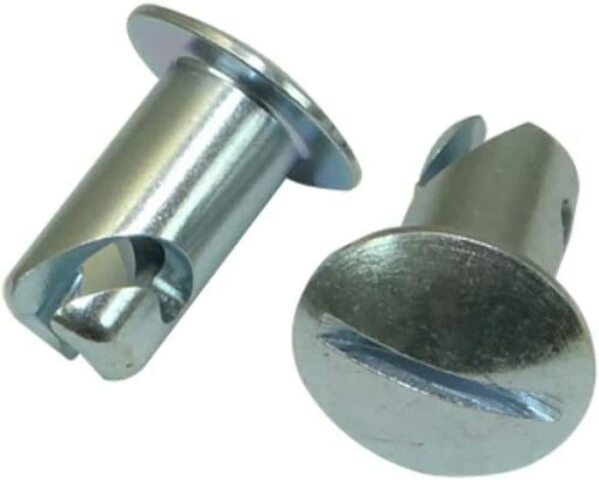 Moroso 71325 5/16 Slotted Oval-Head Quick Fasteners (Steel/.450-Short/10pk)