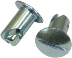 Moroso 71325 5/16 Slotted Oval-Head Quick Fasteners (Steel/.450-Short/10pk)