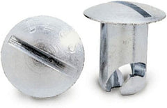 Moroso 71340 5/16 Slotted Oval-Head Quick Fasteners (Steel/.400-Short, Undercut/10pk)