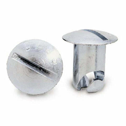 Moroso 71345 5/16 Slotted Oval-Head Quick Fasteners (Steel/.500-Medium/10pk)