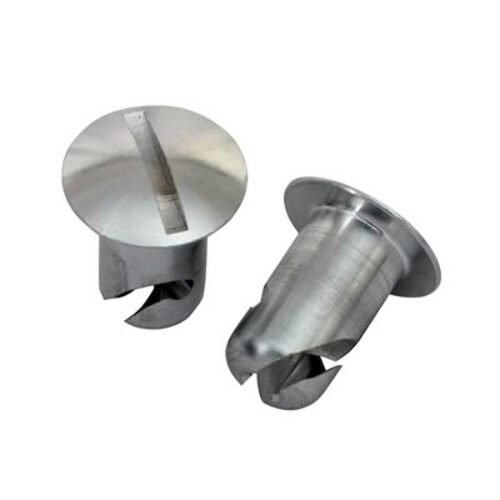 Moroso 71363 7/16 Slotted Oval-Head Quick Fasteners (Aluminum/.450-Short/10pk)
