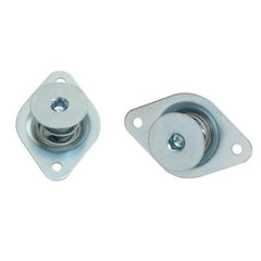 Moroso 71381 7/16 Flush-Head 3/16 Hex Drive Quick Fasteners (Gold-Steel/.500-Medium/10pk)