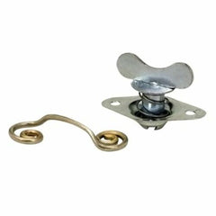 Moroso 71460 5/16 Butterfly-Head Quick Fasteners (Steel/.400-Short/10pk)