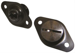 Moroso 71502 5/16 Slotted Flush-Head Quick Fasteners (Black-Aluminum/.500-Medium/10pk)