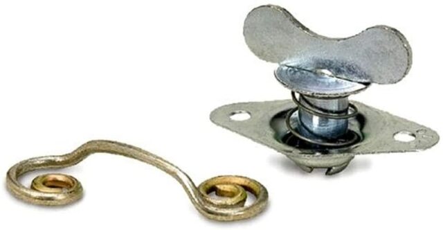 Moroso 71510 5/16 Butterfly-Head Quick Fasteners (Steel/.500-Medium/10pk)