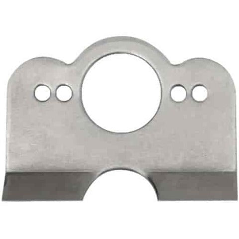 Moroso 71557 7/16 Quick Fastener Steel Mounting Brackets (Self-Eject, .060, 10pk)