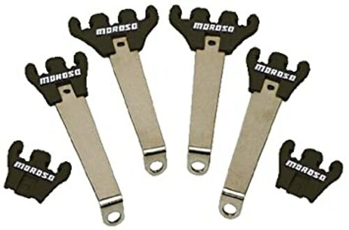 Moroso 72153 Wire Loom Kit (Black, Universal, 7-9mm)