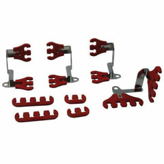 Moroso 72172 Super Wire Loom Kit (Red, 7-9mm)