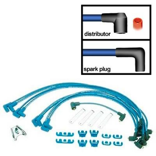 Moroso 72751 Ignition Wire Dress-Up Kit (SBC, Pre-HEI Distributor)