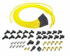 Moroso 73216 Blue Max Universal Spiral Core Wire Set (Yellow/Unsleeved/8-Cyl./Straight Boots)