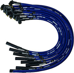 Moroso 73614 Ultra 40 Blue Custom Wire Set (Sleeved, BBC, Over VC/Non-HEI, Straight Boots)