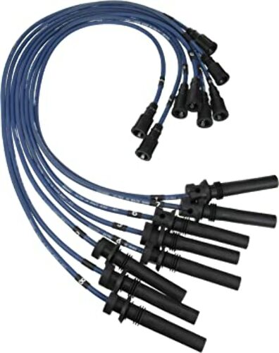 Moroso 73657 Ultra 40 Blue Custom Wire Set (Unsleeved, Dodge/Chrysler 03-05 5.7 HEMI Truck)
