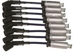 Moroso 73660 Ultra 40 Blue Custom Wire Set (Unsleeved, GM LS Series, COP, Short)