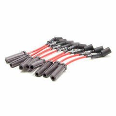 Moroso 73682 Ultra 40 Red Custom Wire Set (Unsleeved, GM LS Series, COP Boots, Medium)