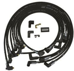 Moroso 73708 Ultra 40 Black Custom Wire Set (Unsleeved, SBC, Under Header/Non-HEI)
